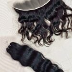 WEFTED HUMAN HAIR