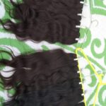 WEFTED HUMAN HAIR
