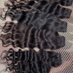 WEFTED HUMAN HAIR